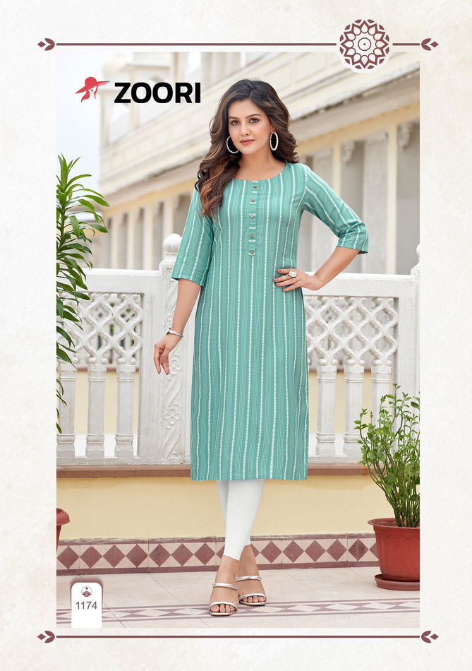 Akshara Vol 29 By Zoori Rayon Printed Kurtis Wholesale Shop In Surat